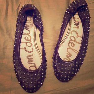 Lightly used Sam Edelman studded shoes
